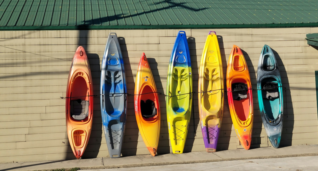 kayaks