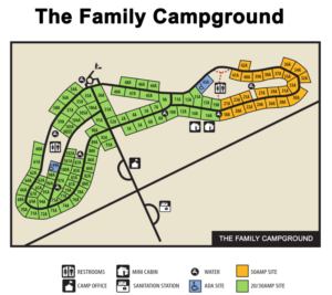 The Family Campground Map